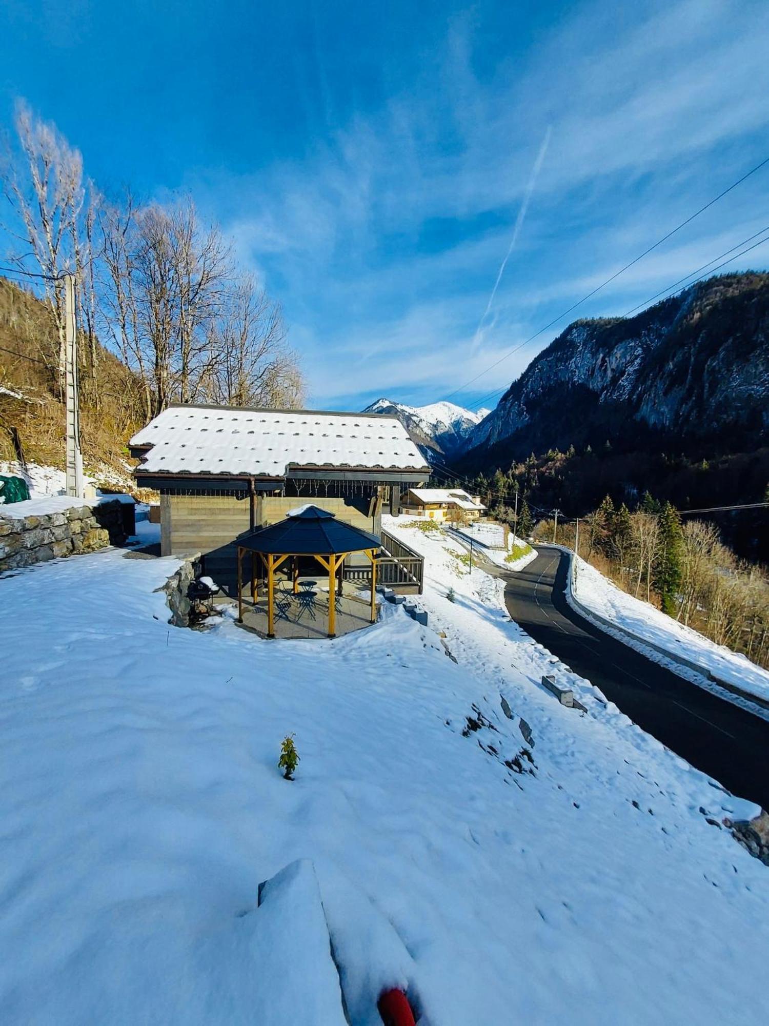 Chalet Du Bonheur Villa Bonnevaux  Exterior photo